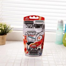 클래식면도기 도루코 pace6 휴대용면도기 3입, 1