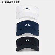 [제이린드버그] [J.LINDBERG] 여성 골프 바이저 / 야다 바이져 / 썬캡 모자, 색상:화이트 / 사이즈:One Size