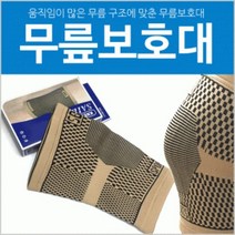 신광[무릎보호대]무릎아대/무릎밴드/보호대/무릎보호대, 손목밴드(소-블랙)