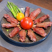 [오케이덕] 오리 날개 오케이덕 에서 만나볼 수 있는 오리날개훈제 캠핑 요리 400g 1+1+1, 날개 400g x 3개