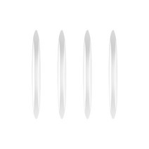 르메이어 자동차 문콕 방지 패드 도어가드 스트립, 4개, 투명