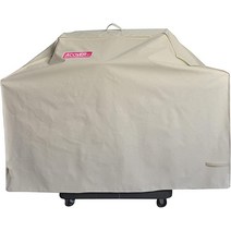 Weber Char-Broil Coleman 가스 그릴에 맞는 132.1cm(52인치) 튼튼한 방수 가스 그릴 커버 - 베이지, 66