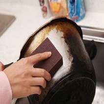 스텐냄비탄거 태운 냄비 후라이팬 기름때제거 묵은 싱크대 찌든때 놋그릇 수세미 3P