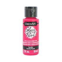 공예몰 DecoArt Glass Paint 2oz 04 Fuschia 반무광 유리 세라믹 물감