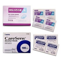 아이센스 이도스킨스왑 알콜솜 100매, 상품선택_케어센스 알콜솜 10통