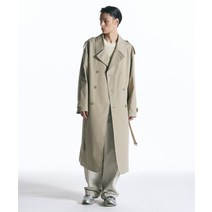 인사일런스 INSILENCE 오버사이즈 트렌치 코트 CREAM Oversize Trench Coat