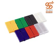 접착식 컬러별 미니 브레드보드 빵판 170홀, BLUE(파랑)