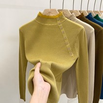 여성 반목 터틀넥 도톰 니트 유미안나 C31 W219C793