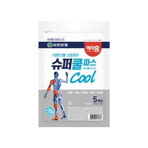 유한양행 [본사직영] 해피홈 슈퍼쿨파스 카타플라스마 5매, 19개