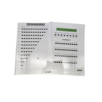 DO/SSC 이온의반응(앙금생성)실험키트 (13종) 반응판만(AB)