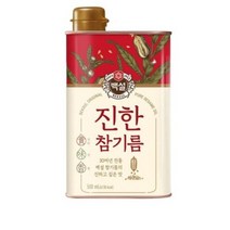 백설 진한 참기름, 500ml, 3개