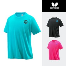 버터플라이 카리손 티셔츠(탁구유니폼) 남녀공용 반팔