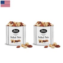 미국 sees candies 씨즈캔디 시즈캔디 엑스트라 팬시 믹스 솔트 혼합 견과류 312g 2팩