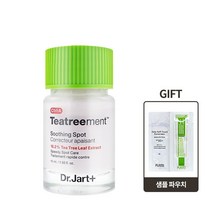 닥터자르트) Ctrl+A 티트리먼트 수딩 스팟 15ml, 단품+샘플파우치