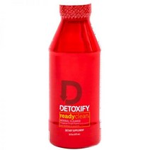 Detoxify Llc 레디 클린 허브 리퀴드 클렌징 비타민과 미네랄 디톡스 음료 열대 과일16 액량 온스