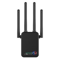 5Ghz 무선 와이파이 신호 리피터 증폭기 휴대용 경로 부스터 24G 미니 장거리 익스텐더 1 개, [01] Black