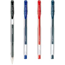 유니볼 시그노 스탠다드 중성펜 0.5 0.7 0.8mm UM-100, 블루(33)／0.5mm