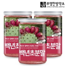 부영한방약초 백년초 가루 250g 제주산 분말, 3개