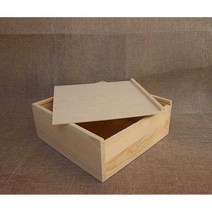 원목칼라박스 큐브 공간 박스 수납함 우드 정리함 선물상자, 20x20x8.5