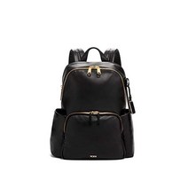 TUMI Voyageur 루비 가죽 백팩 블랙 원피스, 원사이즈