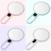 더블시옷 파스텔 확대 양면 화장 거울[2배 5배 10배 15배], 화이트