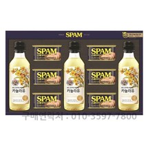 CJ 스팸 선물세트 복합2호(스팸클래식 200g 6입+카놀라유 500ml 3개) 1세트