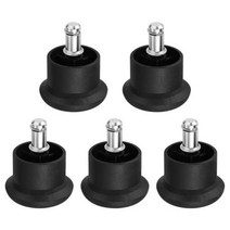 5pcs 의자 캐스터 휠 헤비 듀티 앰프 안전한 의자 바퀴 스토퍼 고정 고정 캐스터 사무실 의자 발 글라이드