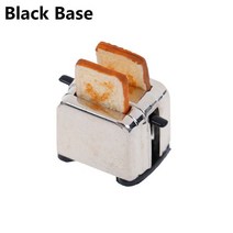 1:12 Dollhouse Miniature 메이커 주방 빵 기계 Juicer 커피 포트 크리스마스 컵 음료 모델, 06 Toaster 01, 06 Toaster 01