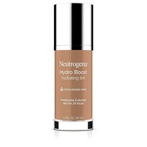뉴트로지나 Neutrogena Hydro Boost 히알루론산 함유 하이드레이팅 틴트 경량 워터 젤 포뮬라 보습 오일 프리 및 논코메도제닉 리퀴드 파운데이션 메이크업 135 체스트, 1 Fl Oz (Pack of 1)뉴트로지나, 115 Cocoa