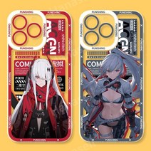 퍼니싱 그레이 레이븐 테마 캐릭터 소프트 아이폰 케이스 커버 14 13 12 11 프로