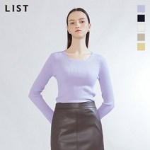 리스트 골지 스퀘어넥 니트 풀오버_TSKPOM82650
