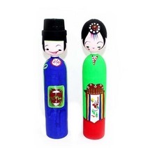 하마몰/ 신랑각시 목공예품 목각인형 민송공예품 장식소품, 상세내용표시