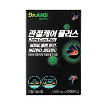 [1+1이벤트] 닥터안스 관절케어플러스 관절약 치료제 MSM 셀렌 망간 비타민D 비타민C MSN 연골 무릎 관절 건강기능식품 60정, 60정 1개월
