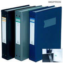 대흥 BIGPROS PVC 클리어화일 A4 F736 100매 60mm 내지삽입 가능, 청색, F736(100매)