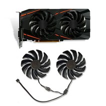 Cavabien 86MM 팬 T129215SU TPLD9210S12HH 4핀 냉각팬 기가바이트 GTX 1050 1060 1070 960 RX 470 480 570 580 그래픽 카, Fan-AA