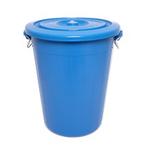만능 용기 75L 다용도 대형 청 쓰레기통 A204