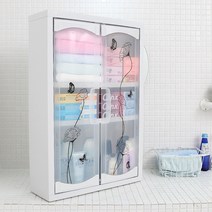 기프트캔 다용도 플라워 욕실장 중 06, 혼합 색상, 1개