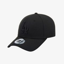 뉴에라 뉴에라 MLB LA다저스 베이직 블랙 온 블랙 볼캡 12836272 12359628