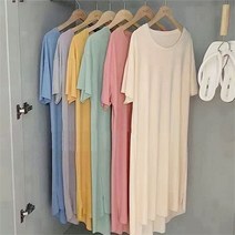 오노마 오노마 ONM 냉감 스판 원피스 잠옷 파자마 홈웨어 이지웨어 (8947008)