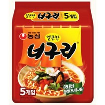 농심너구리 얼큰한맛120g 40개, 40개입