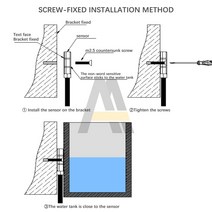 근접센서 XKCY23V 5V 지능형 비접촉 액체 레벨 센서 DC 고감도 스마트 워터 업 용량 성