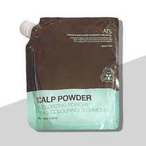 ATS 에이티에쓰 스칼프 파우더 대용량 블랙빼기 염색 셀프 탈색약 탈색제 블리치 500g, 스칼프 파우더 탈색제 탈색약 500g