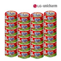 유니참 긴노스푼 캔(참치&가다랑어포) 70G 24캔/고양이 간식, 24개