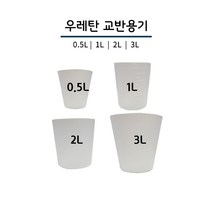 교반용기 (0.5L 1L 2L 3L) 4가지 사이즈 교반컵 계량컵 믹싱컵, 1개, 4번_3L