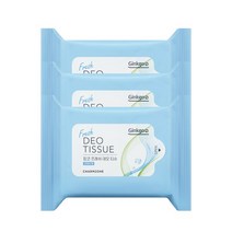 참존 징코 프레쉬 데오 티슈 20매 3EA, 단품
