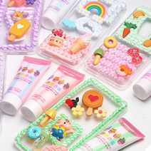 생크림 클레이 파츠 나만의 내맘대로 폰케이스 네임핀 만들기 파츠도매, 7.틴케이스-L