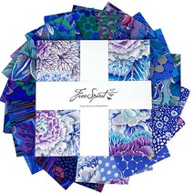 FREE SPIRIT Kaffe Fassett 클래식 플러스 레이크 42 25.4cm(10인치) 패브릭 스퀘어 프리 스피릿 원단용