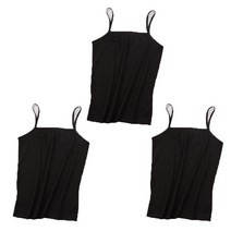 아리샵 사계절 편안한 여성 모달 여성 일자 끈 나시 3p 세트