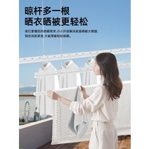 자동 미니 스텐 베란다 행주 대형 샤오미 iot 전동 건조대 스마트 리모컨 승강 발코니 가정용 히든 매립형 건, 대, 49 업그레이드투 스틱 24쌀 항온풍건자외선