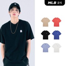 MLB 베이직 스몰로고 반팔 티셔츠 (7COLOR)